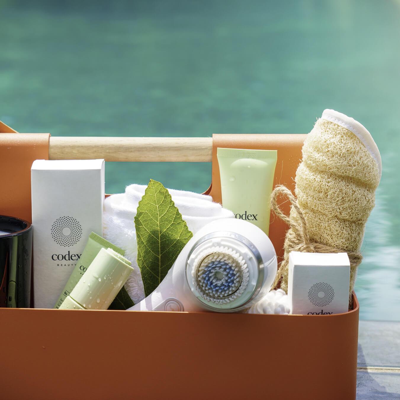Summer Skin Care products put together by Codex Beauty