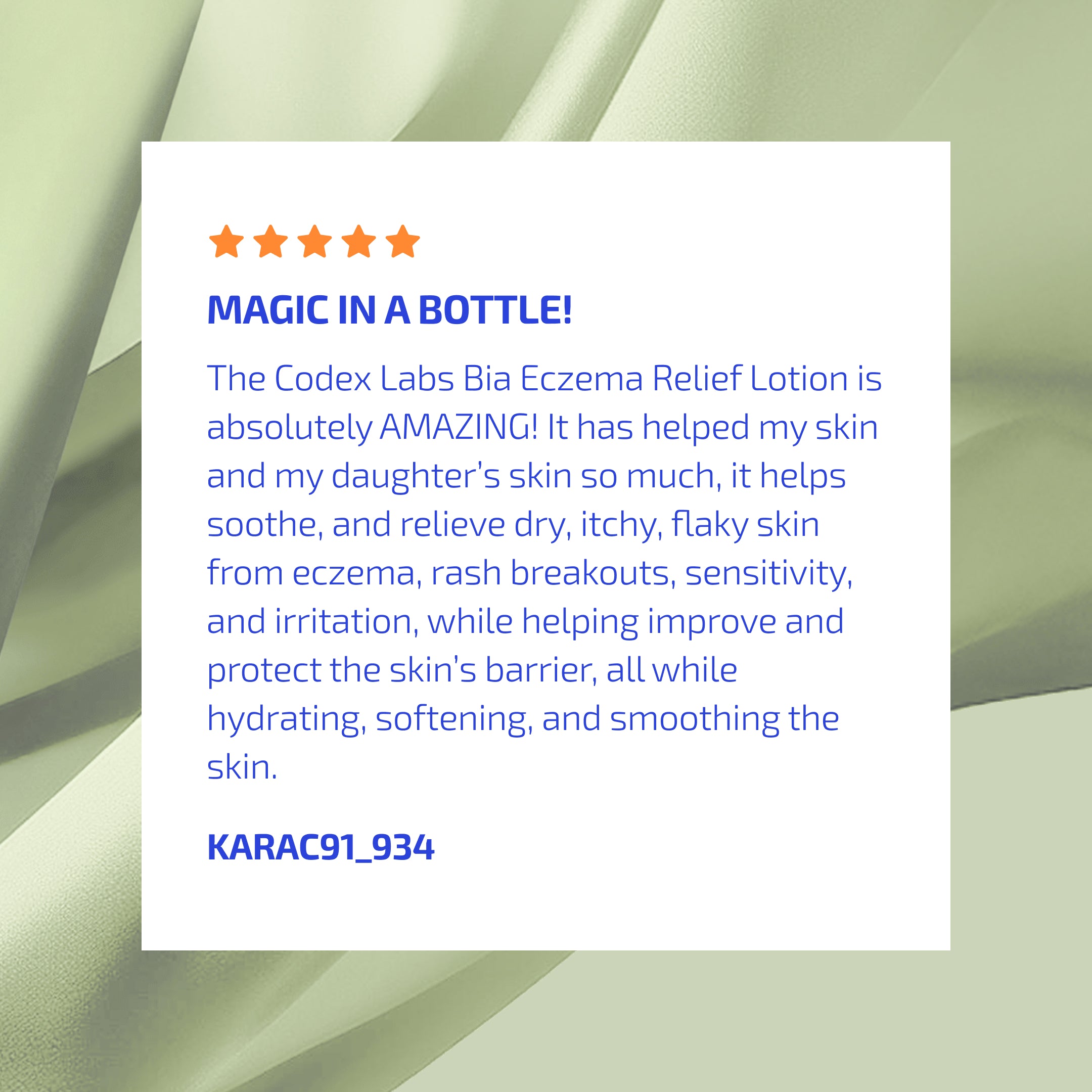 Eczema Relief Lotion for Dry, Itchy & Sensitive Skin – BIA (Age: 3+ months)